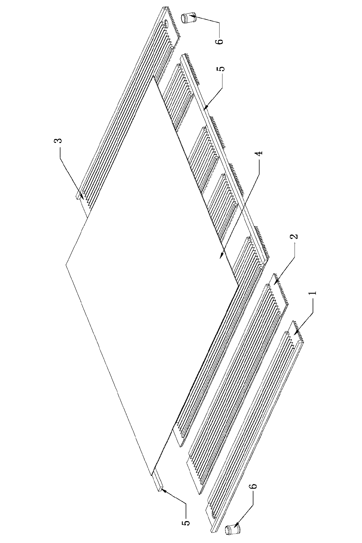 Solar panel radiator