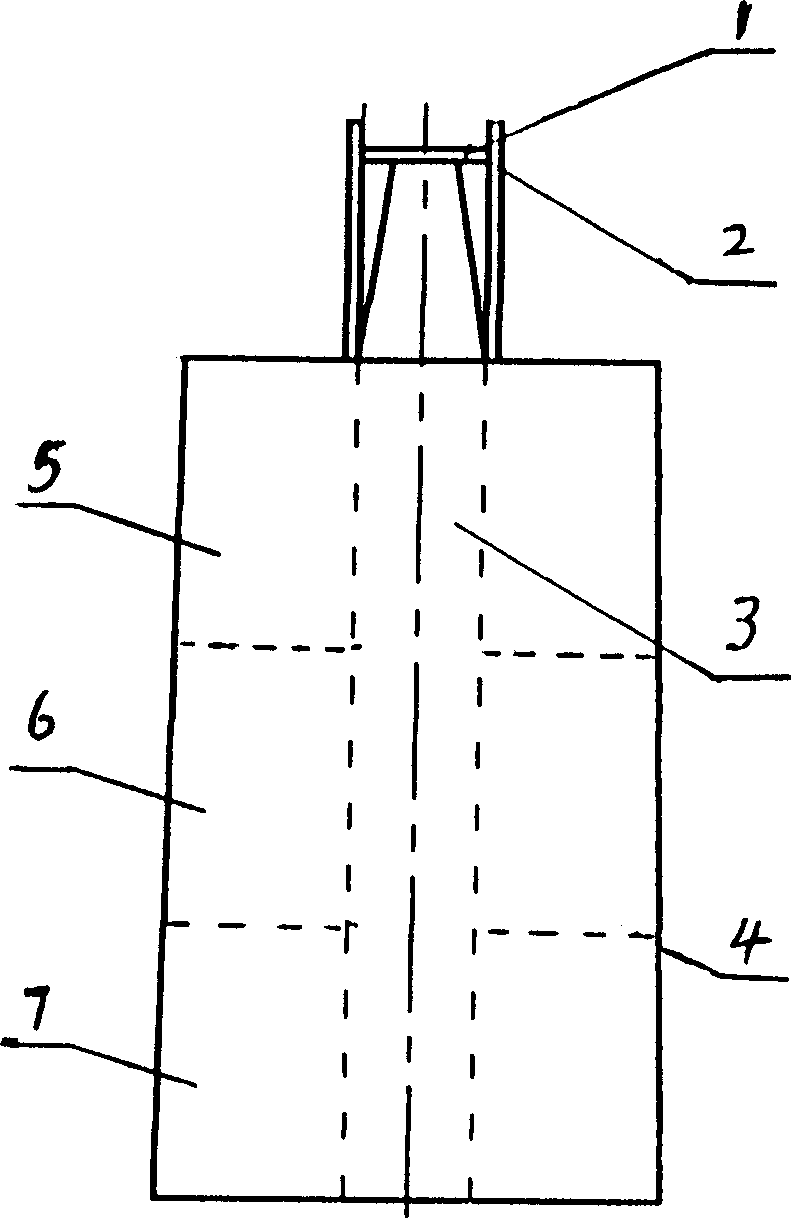 Extradeep extruding and ramming method