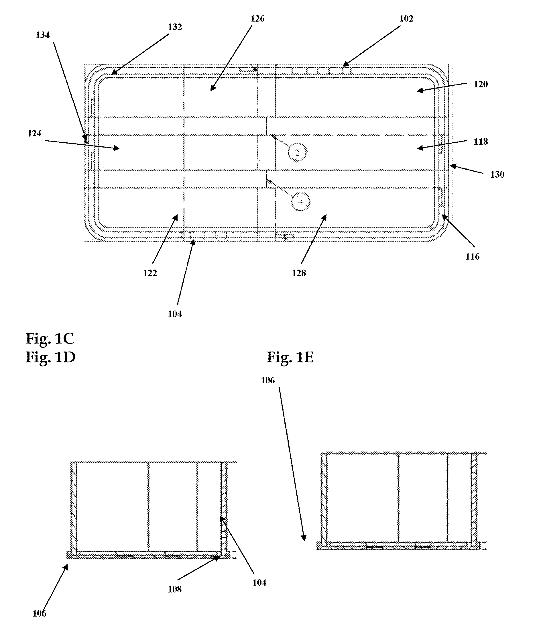 Modular fluid storage tank