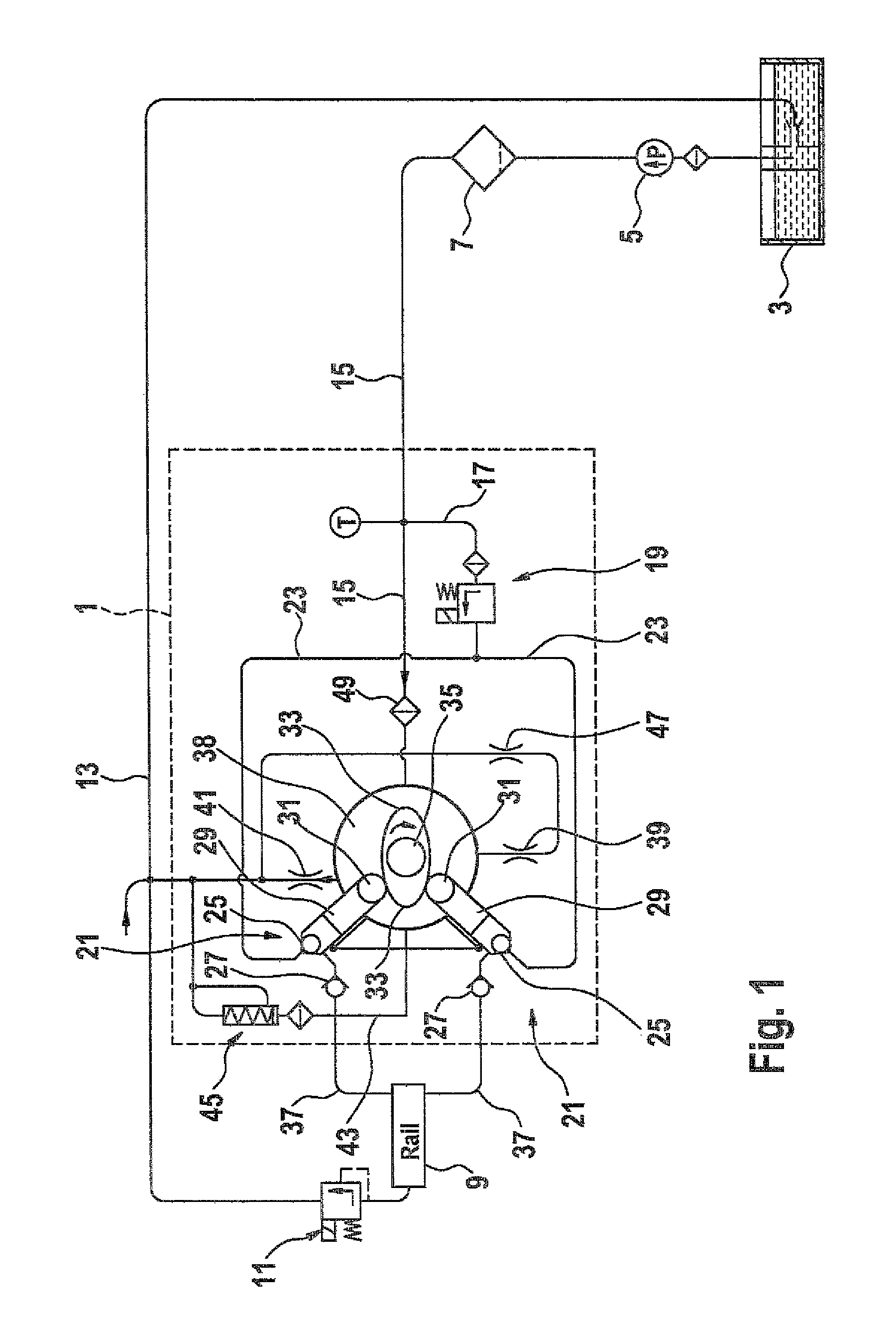 Fuel injection system for an internal combustion engine