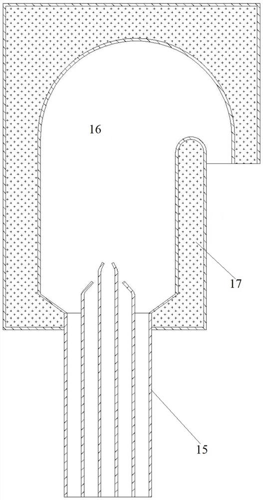 A non-heat storage adiabatic compressed air energy storage method and system