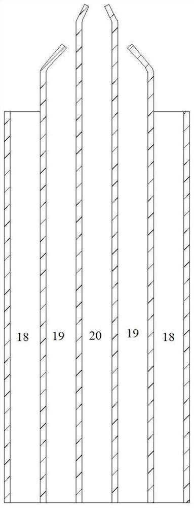 A non-heat storage adiabatic compressed air energy storage method and system