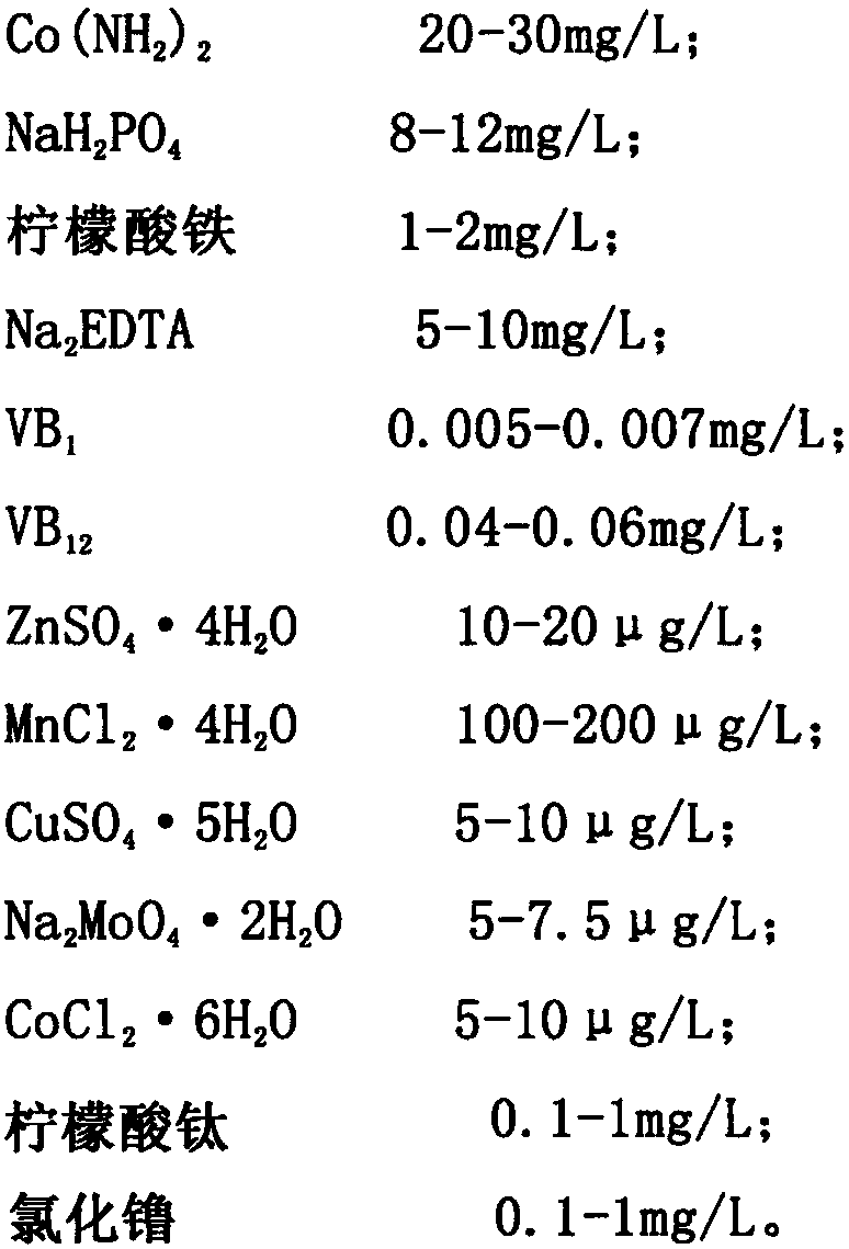 A kind of culture medium of purple coccus