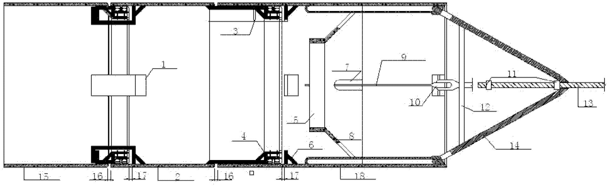 Method for paving large-diameter pipeline in soft soil in jacking and pulling combined manner