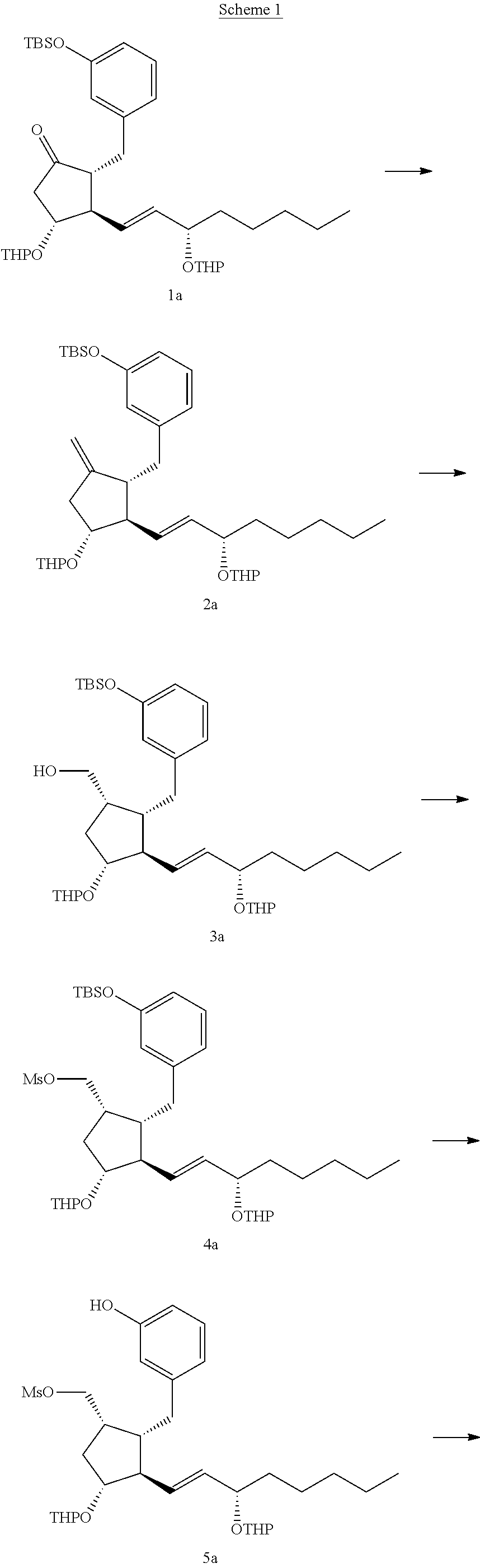 Intermediates for the synthesis of benzindene prostaglandins and preparations thereof