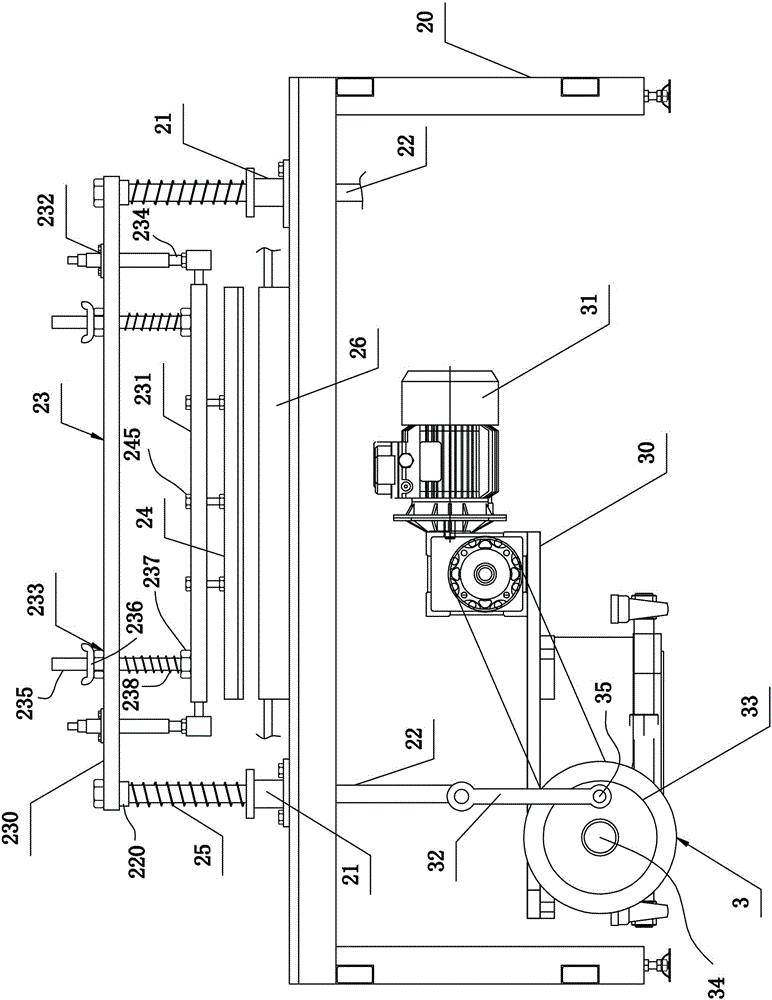 Bag making machine hot-sealing and hot-pressing mechanism capable of working stably