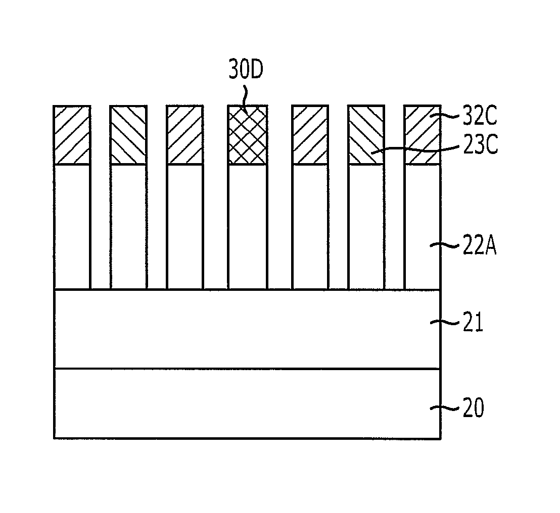 Method for forming fine pattern using quadruple patterning in semiconductor device