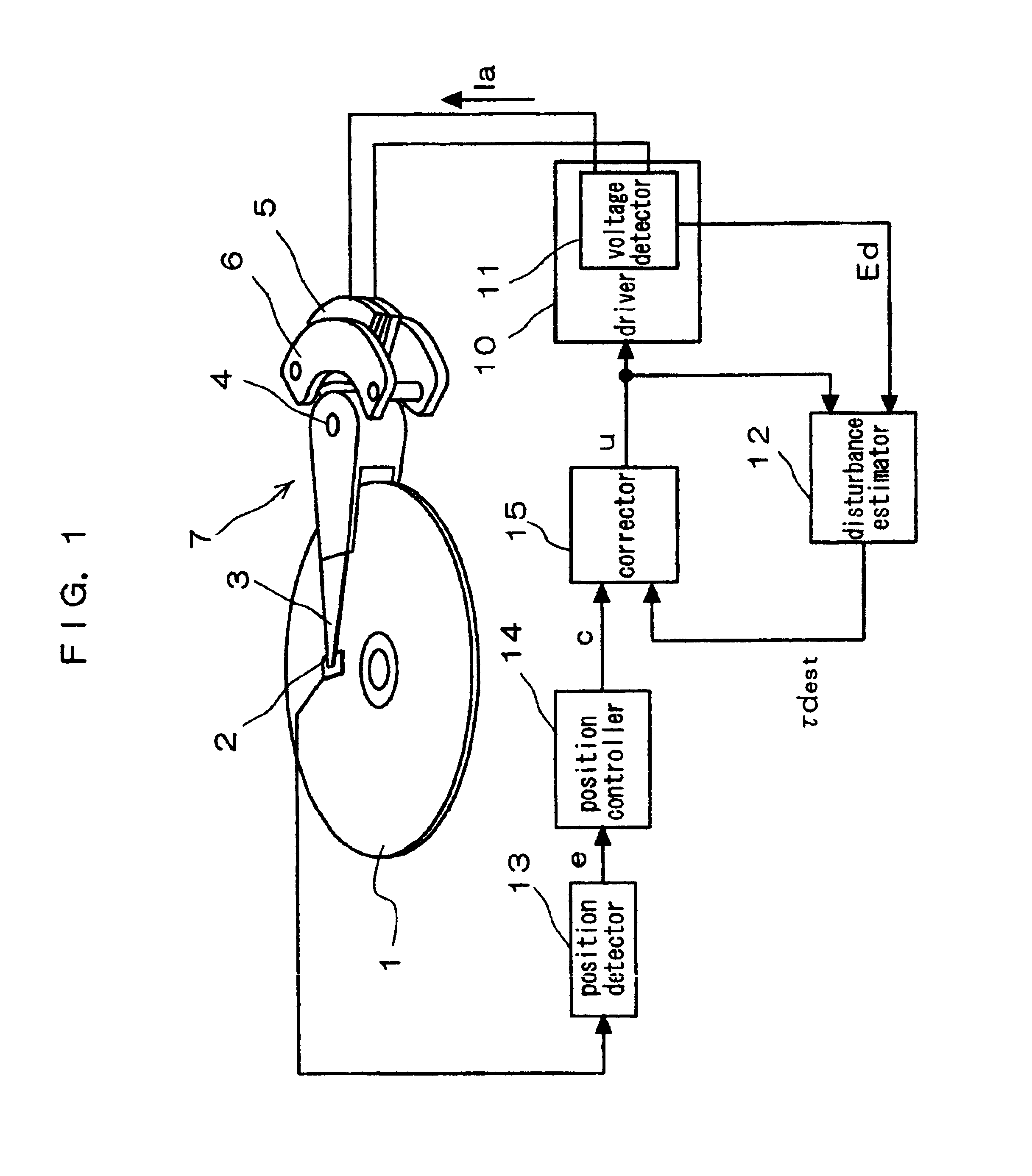 Disk drive and disk drive control method