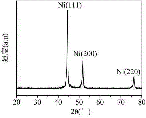 Carbon coated nickel nanoparticle and silicon resin composite microwave absorbing coating and preparation method thereof