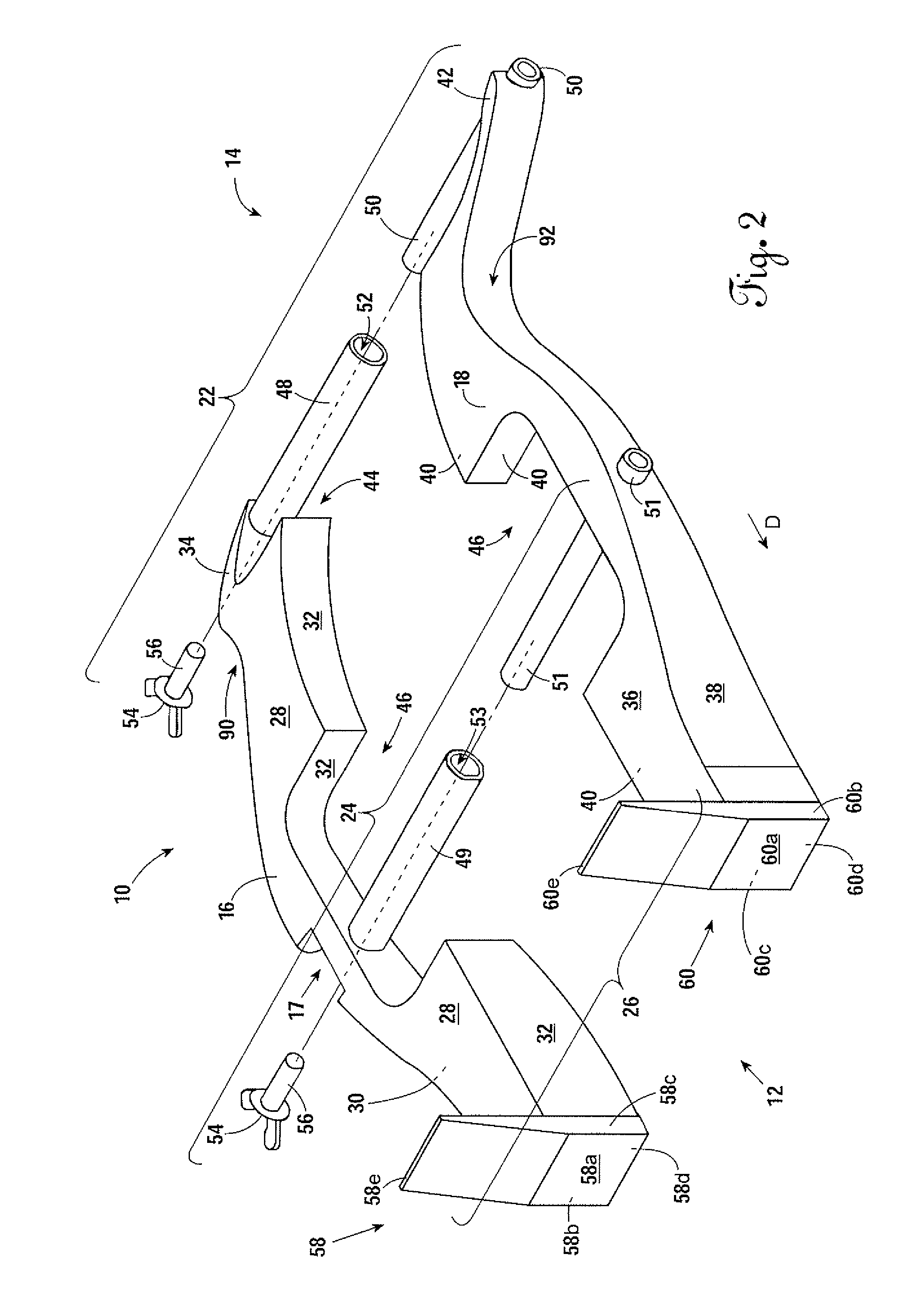 Packable battering ram