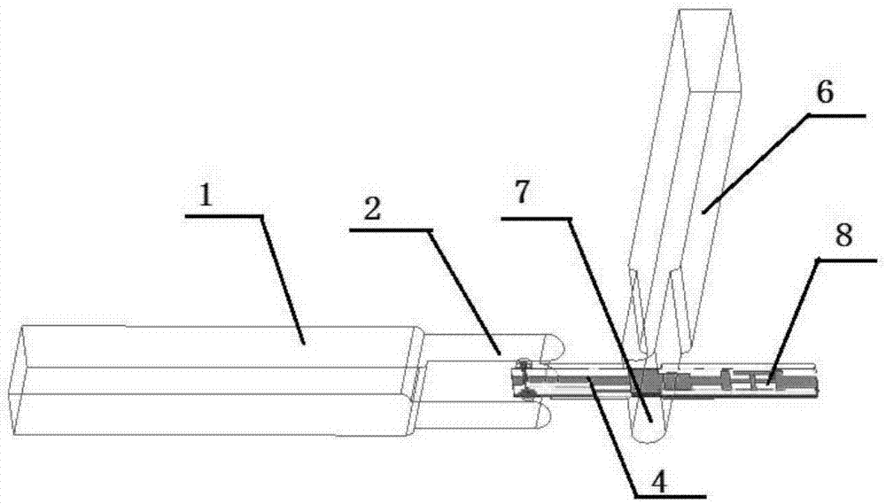 Terahertz image frequency suppression frequency mixing circuit