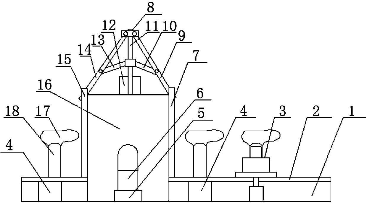 Integrated device for shaping and demoulding socks