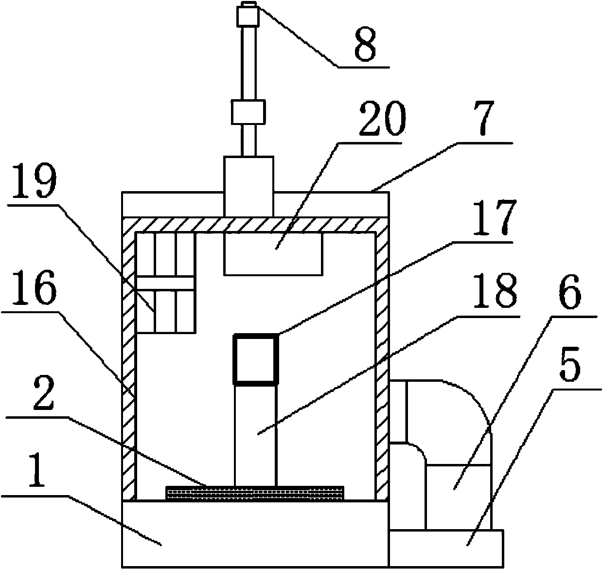 Integrated device for shaping and demoulding socks