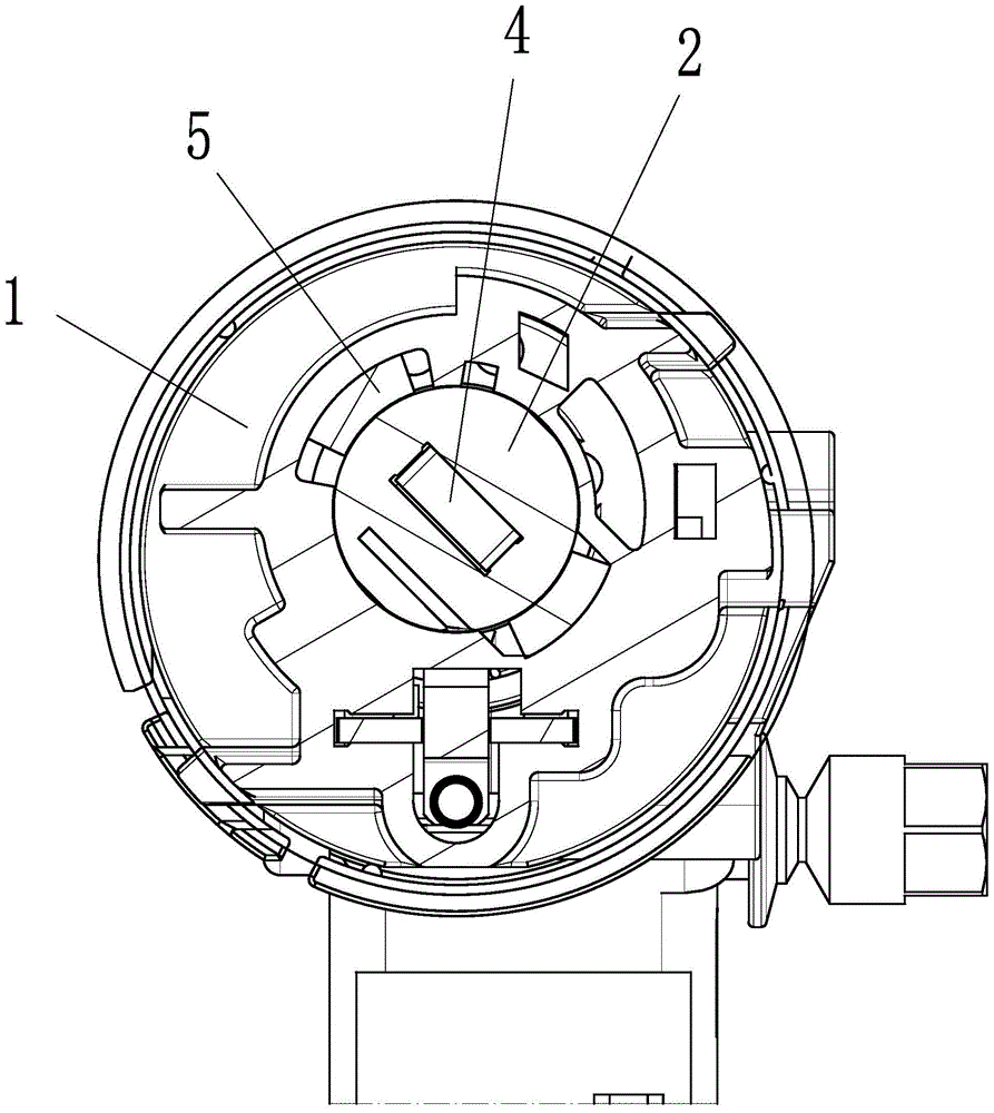 Integral anti-theft ignition switch for rental cars