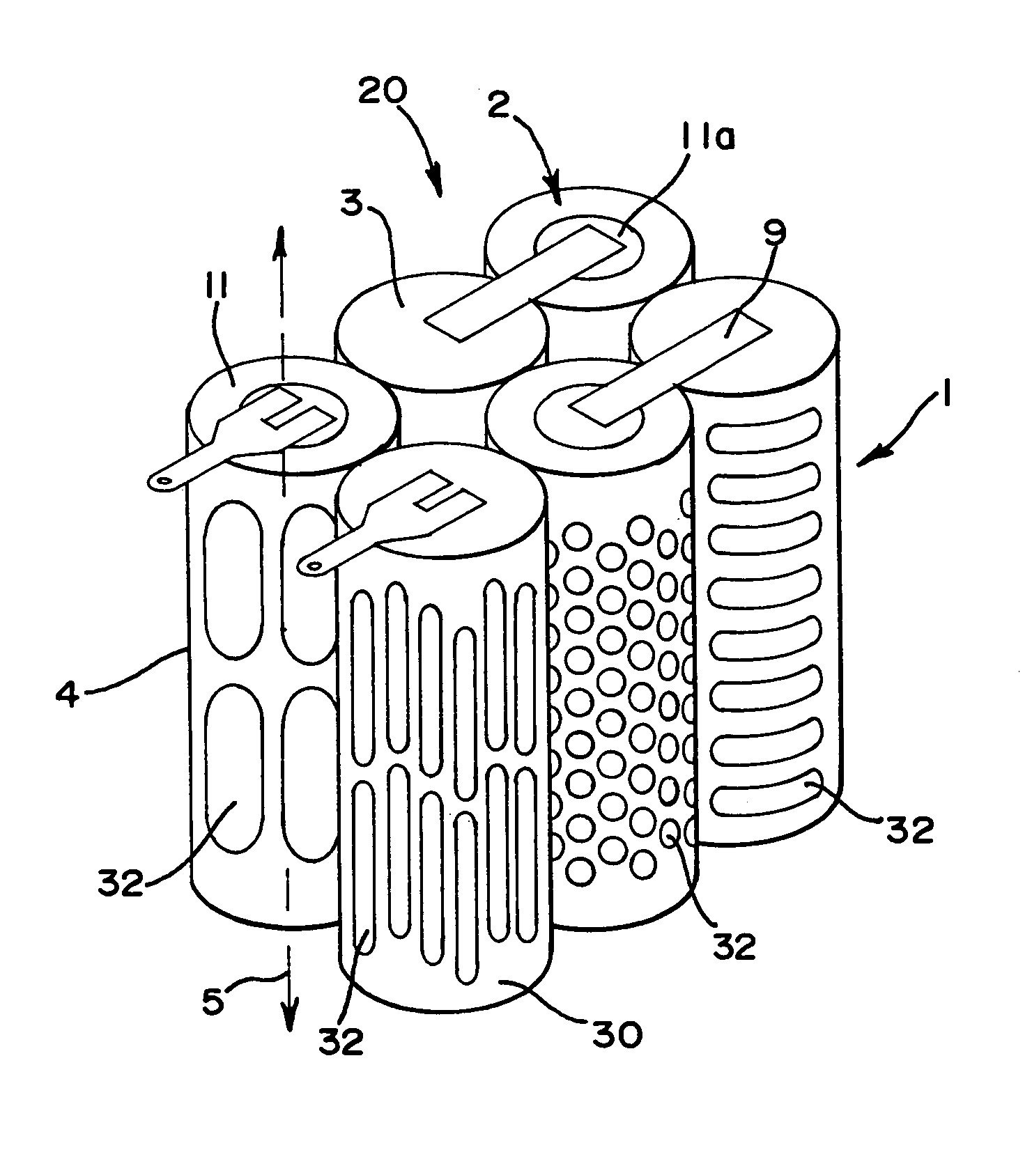 Battery venting system