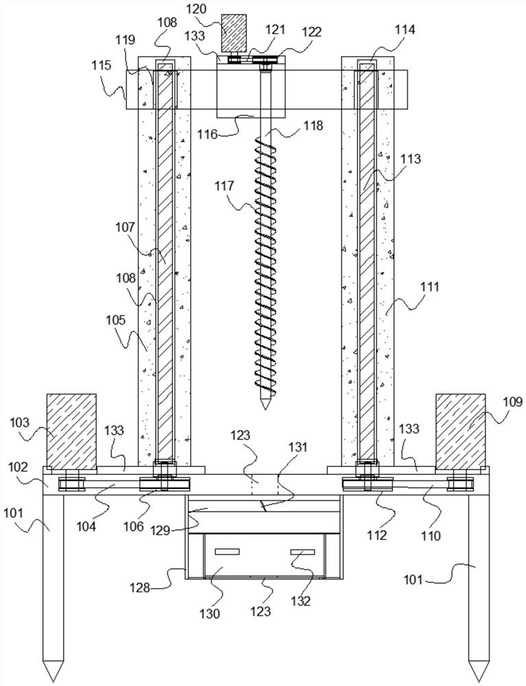 Sampling device for geological survey