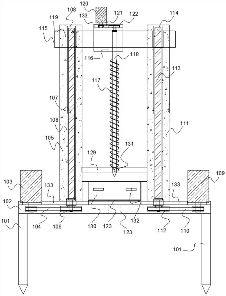 Sampling device for geological survey