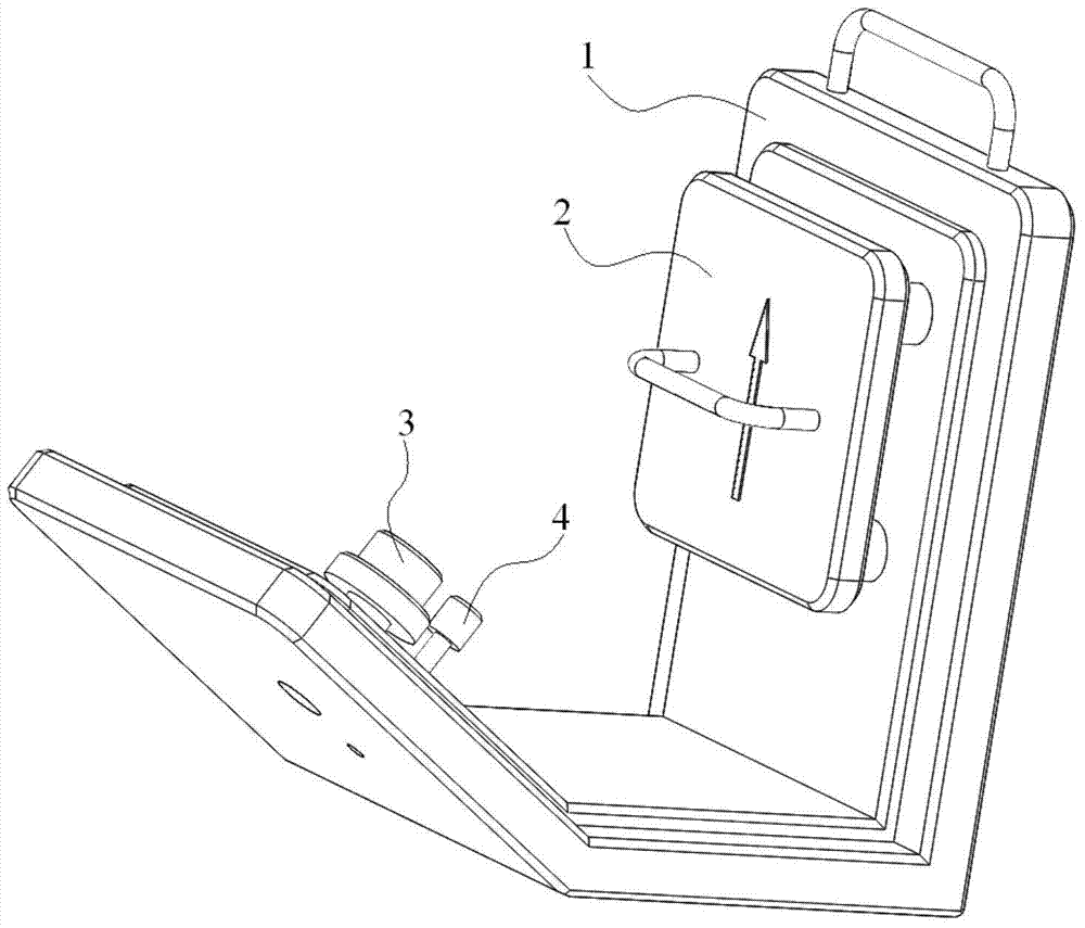 Gearbox support leg detector