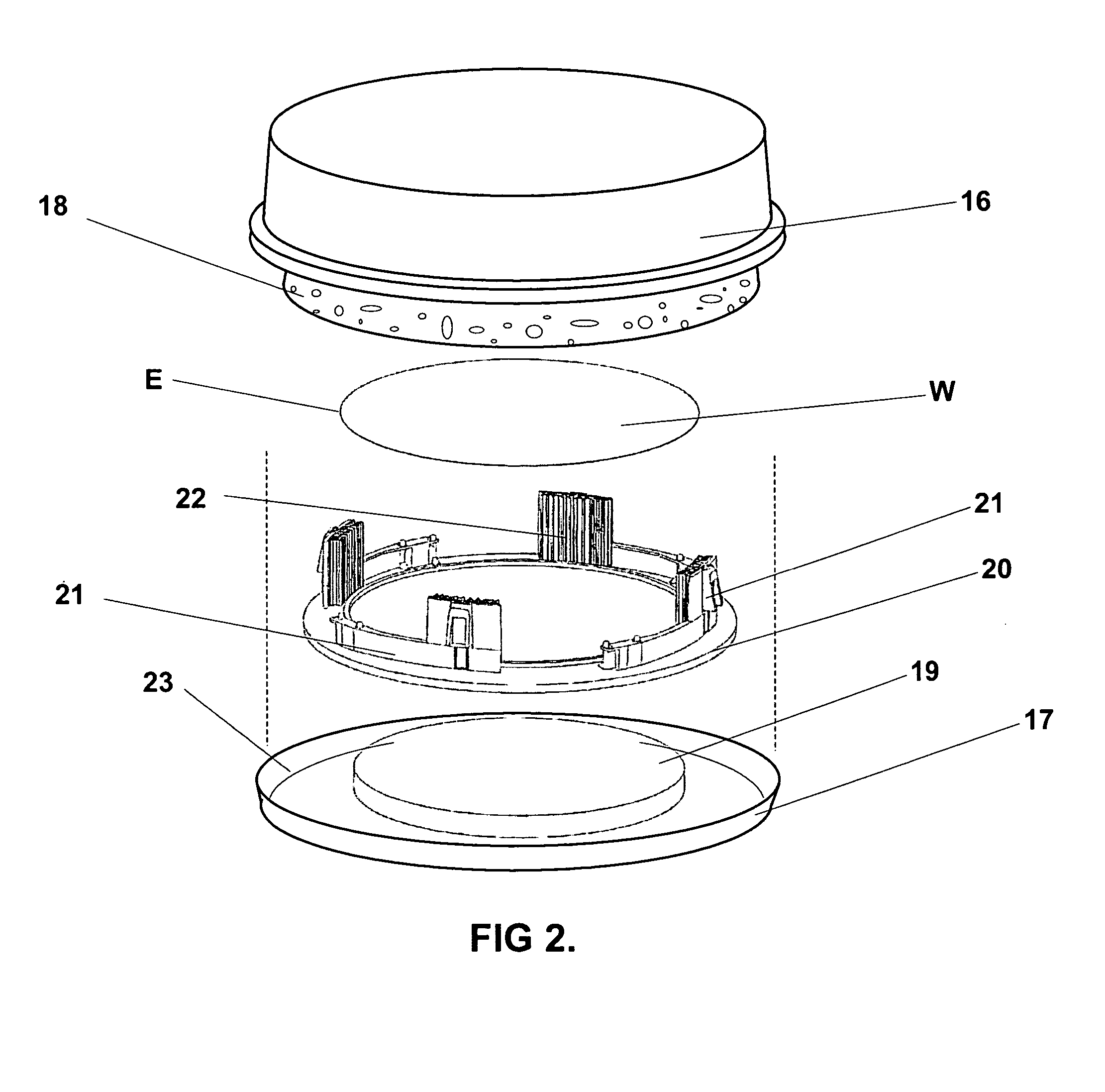 Integrated circuit wafer packaging system and method