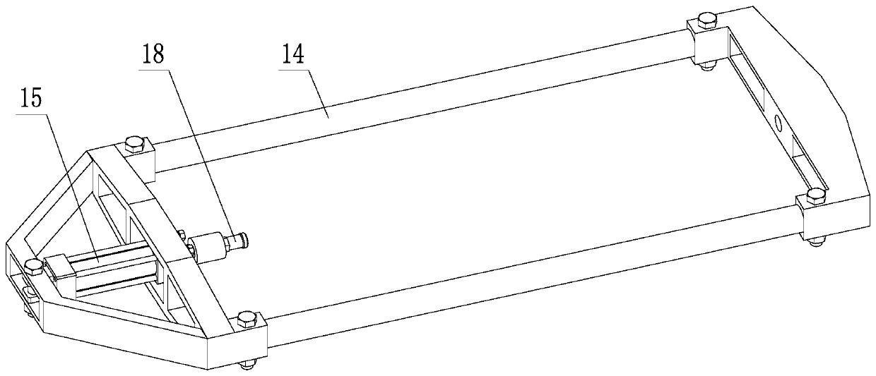 High speed train bearing performance testing device