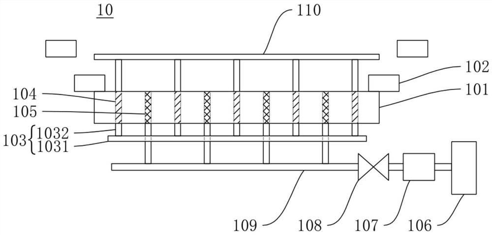 Operation method of baking equipment