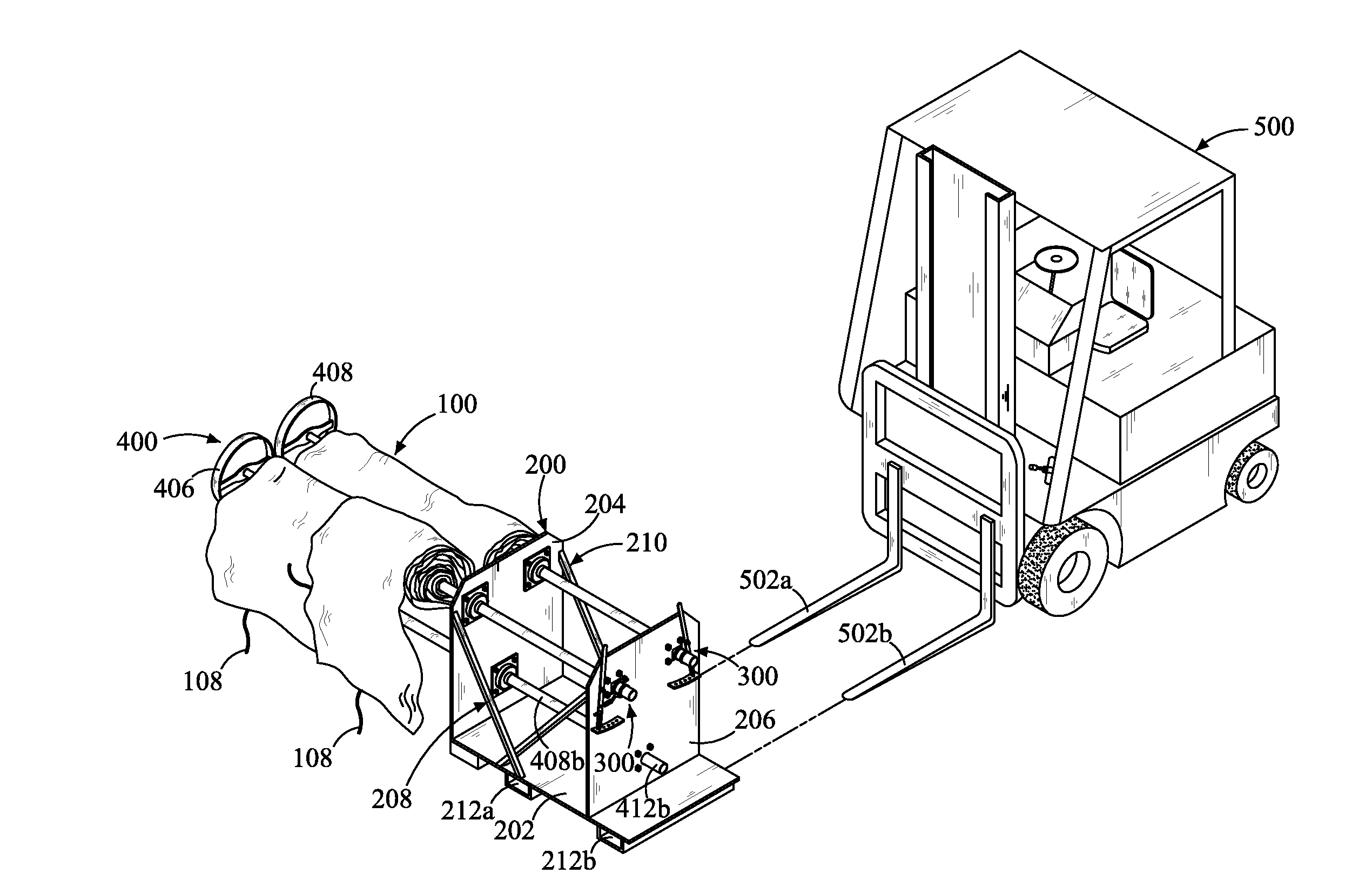 Device for applying sheet material and method thereof