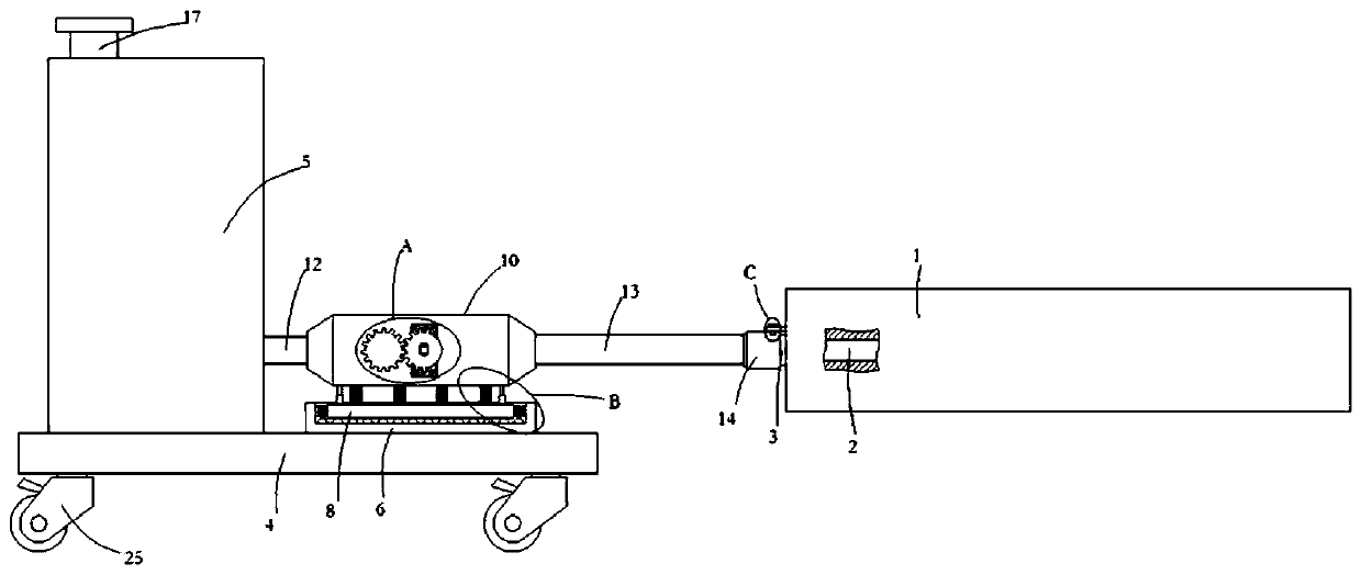 Planetary gear transmission mechanism with low oil lubrication device