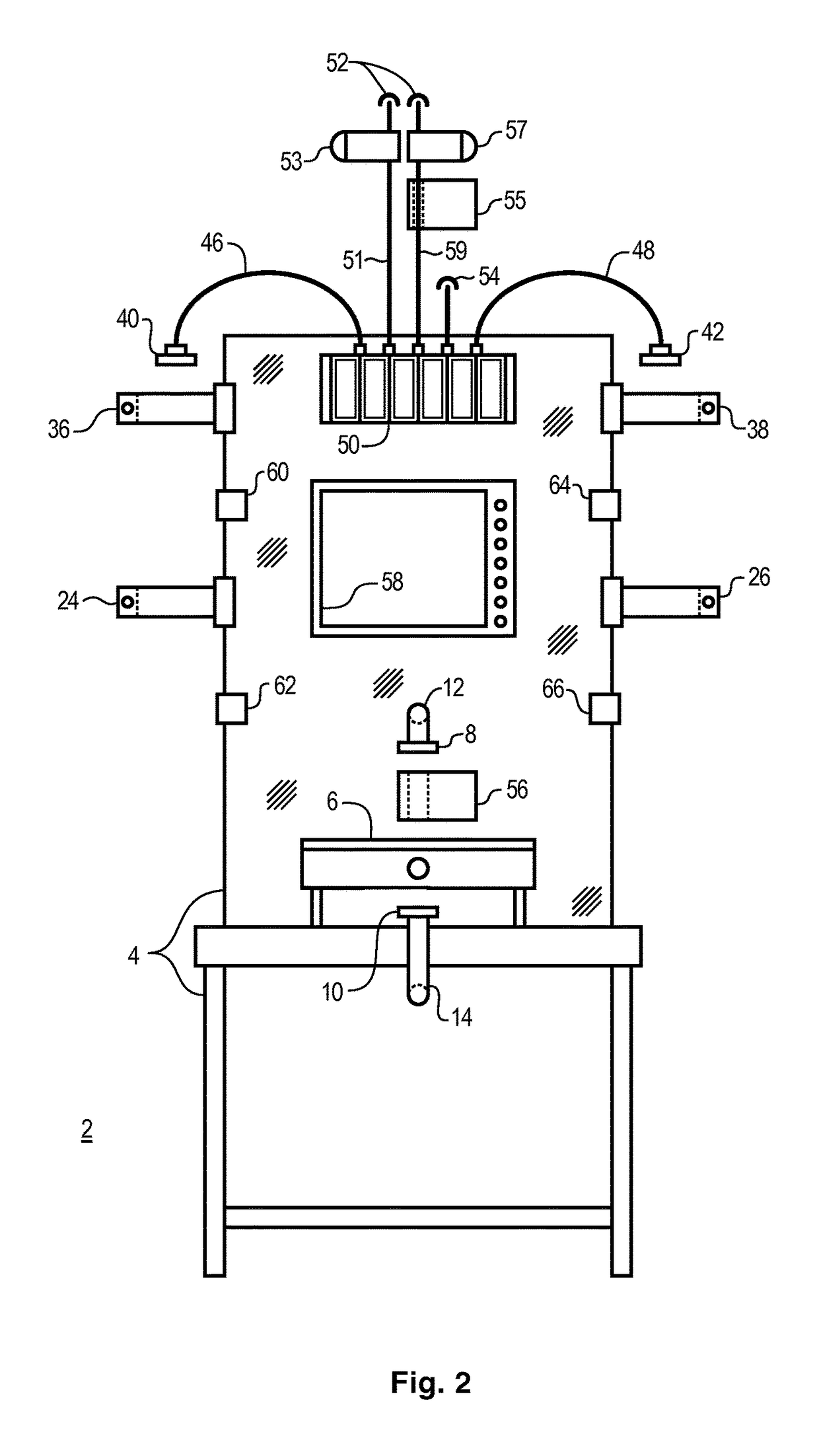 Sterile liquid pump with single use elements