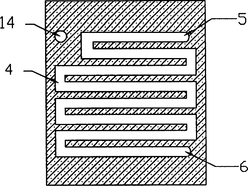 Micro-internal mixed catalytic burner