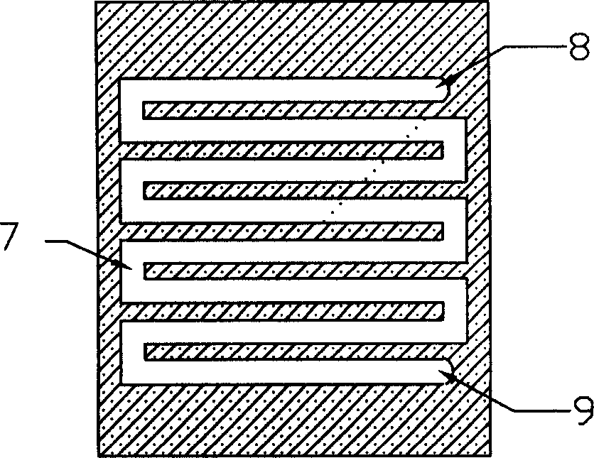 Micro-internal mixed catalytic burner