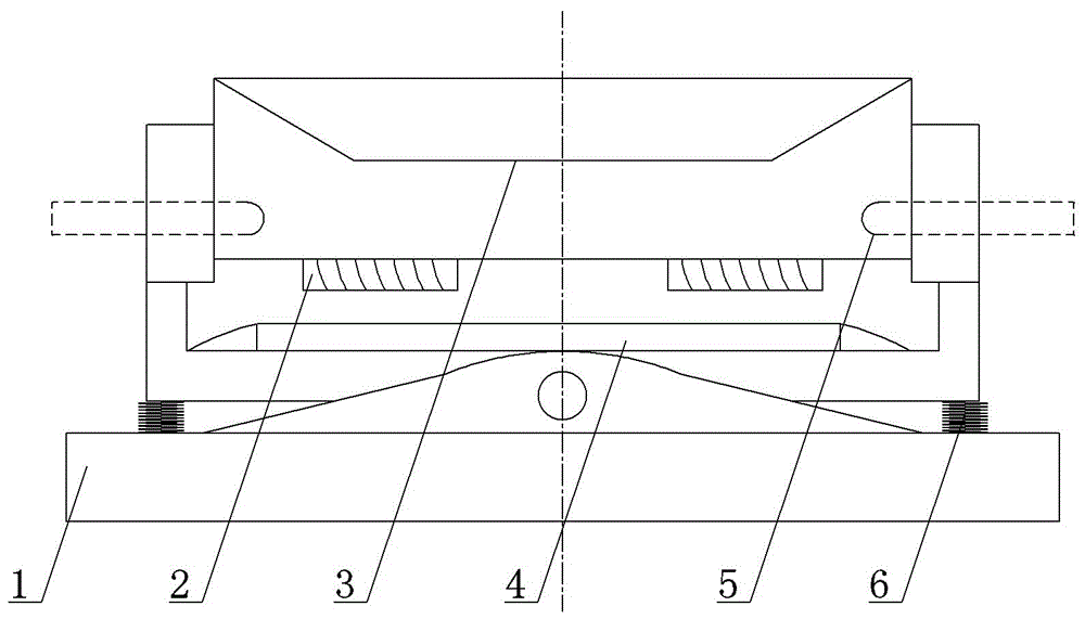 Sleeper vibration stirring construction process