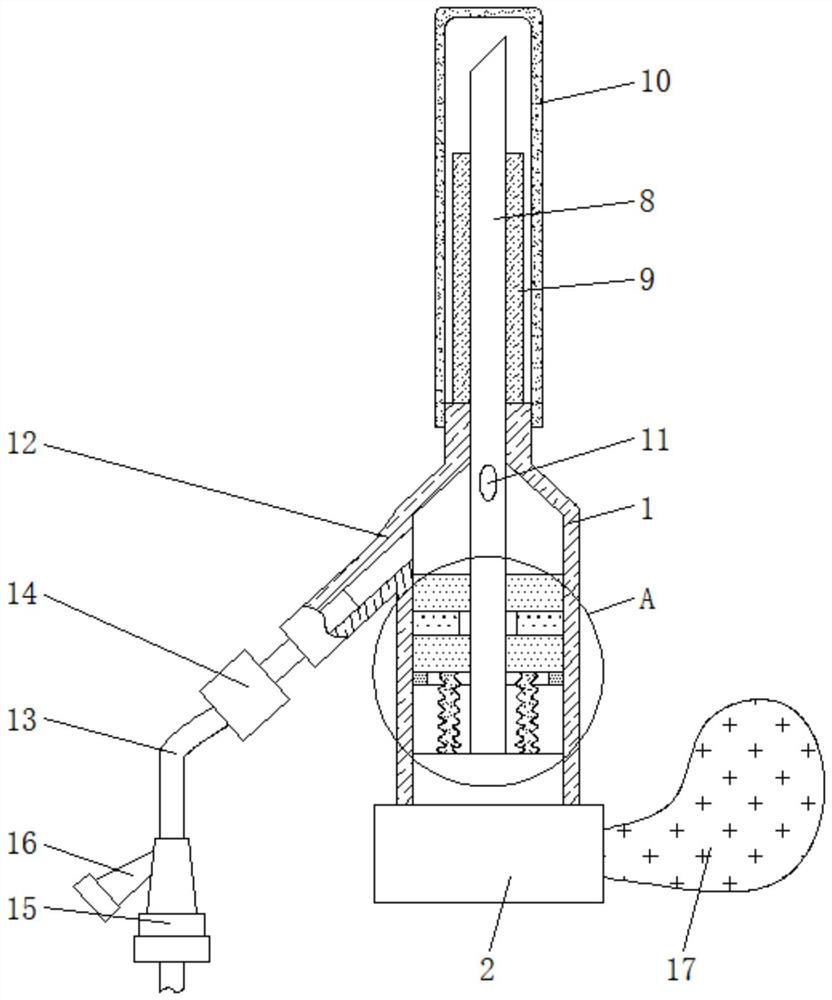 Venous indwelling needle capable of preventing needle stick injury and using method of venous indwelling needle