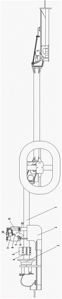 Breaking device for isolating switch and isolating switch using the same