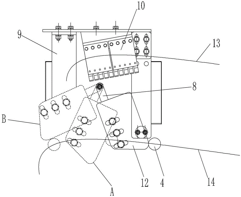 Breaking device for isolating switch and isolating switch using the same