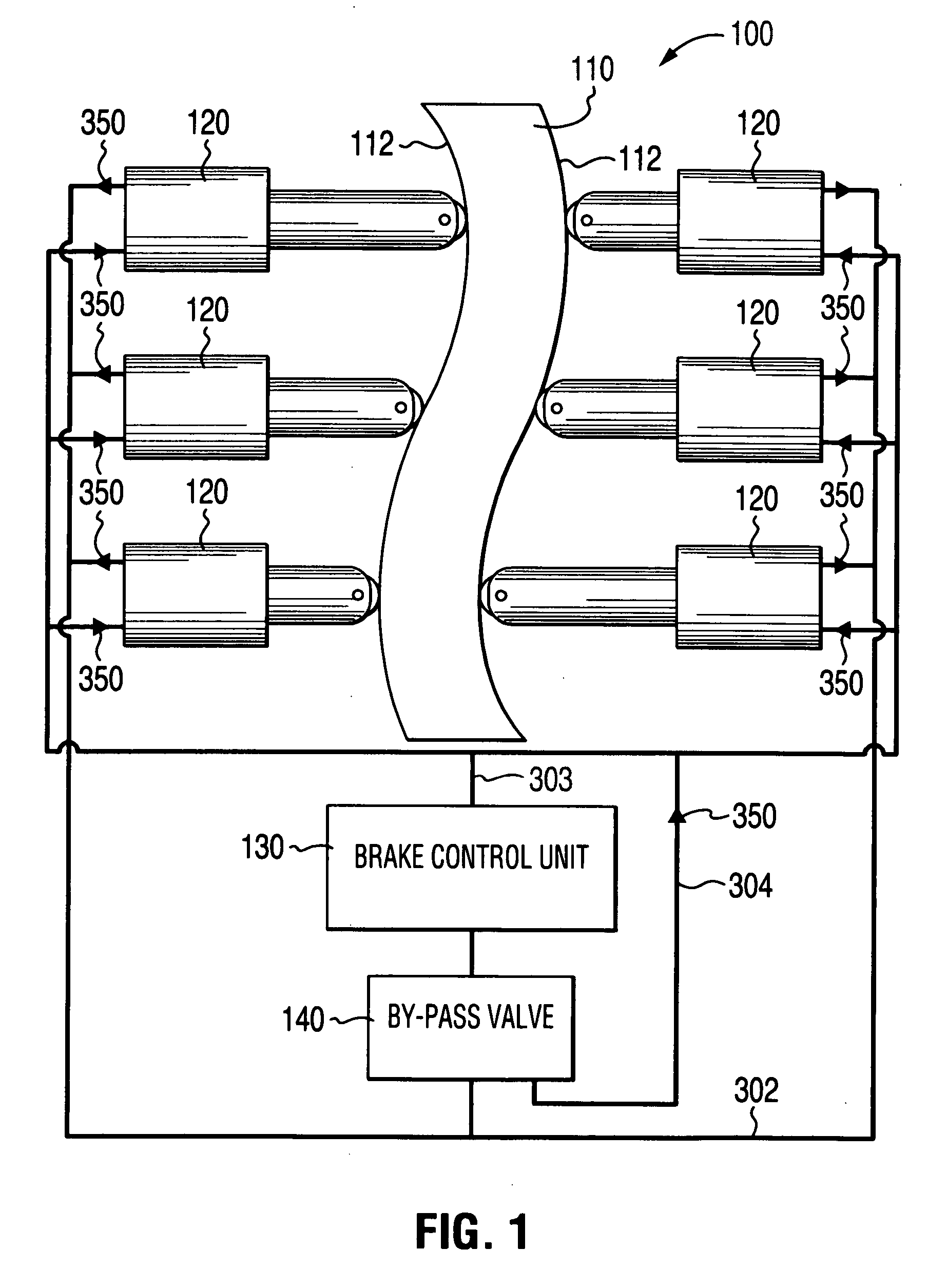 Self-energizing brake system