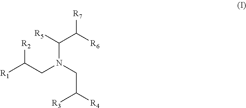 Lubricating oil compositions containing sterically hindered amines as ashless TBN sourcces