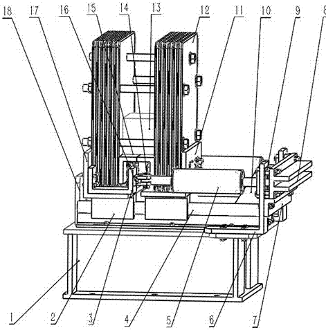 Quality adjustable experiment device for measuring buffer shock resistance