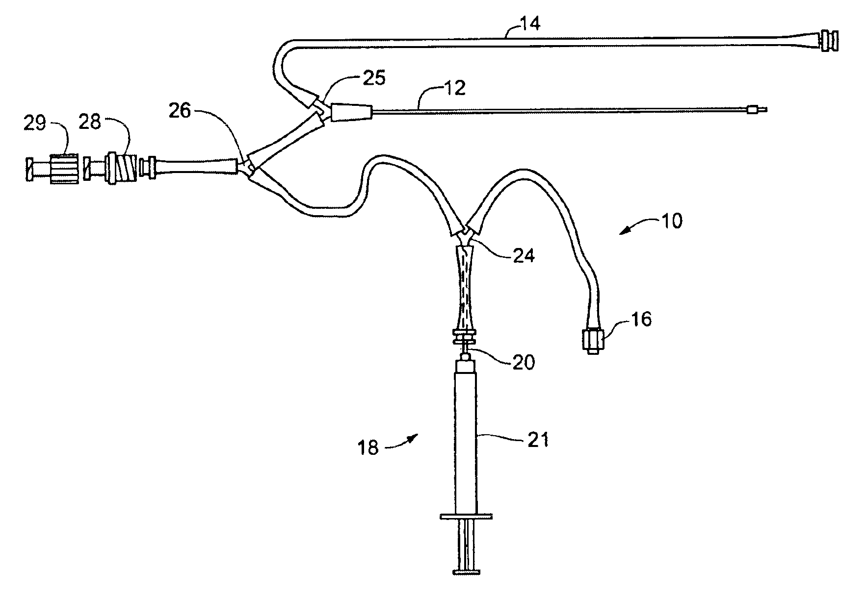 System for treating tissue swelling