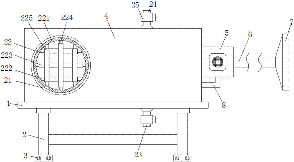 Indoor air exchanger having air purifying function