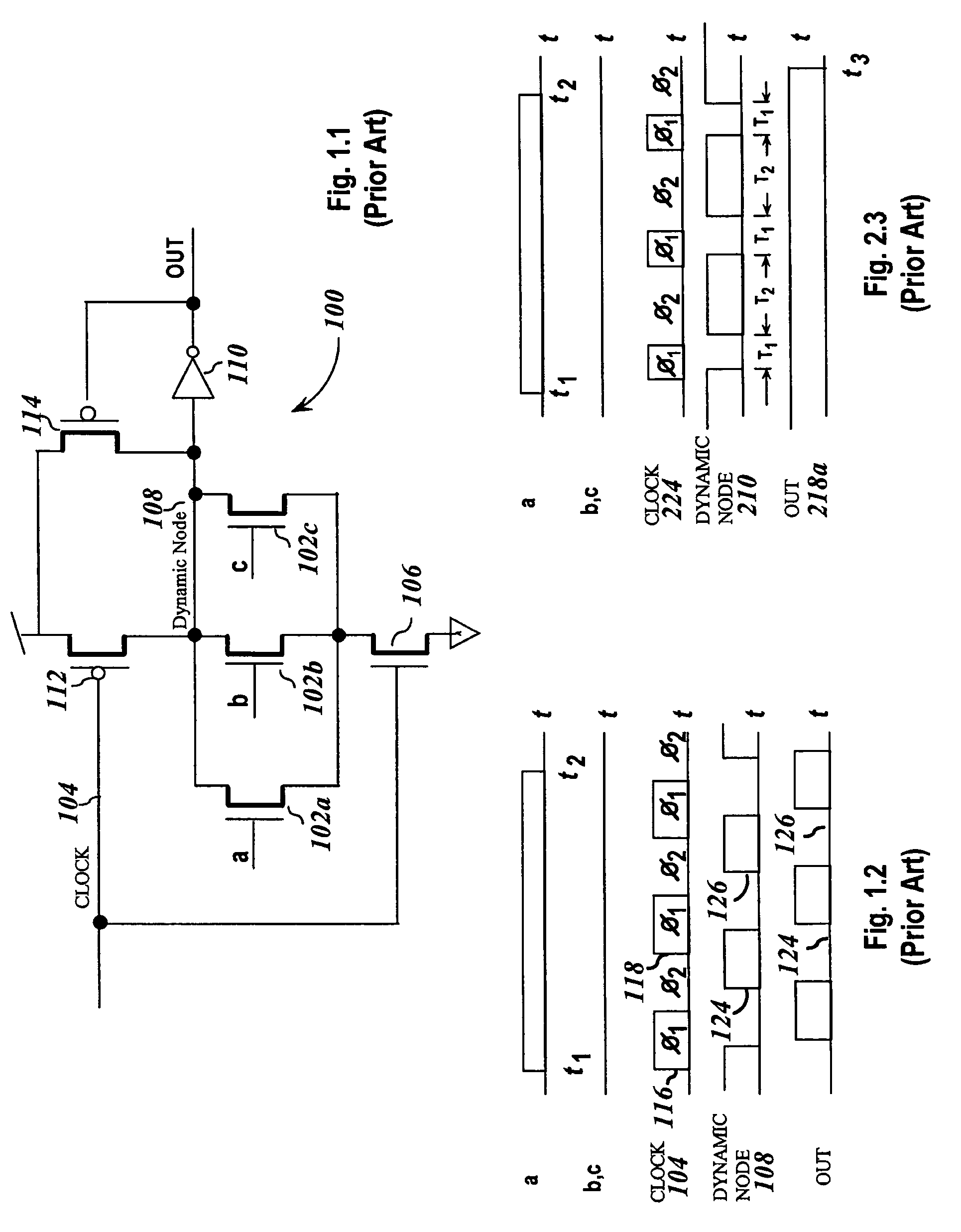 Controlled load limited switch dynamic logic circuitry