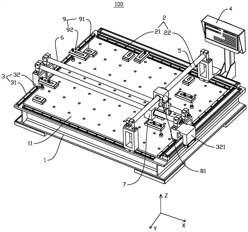 Drilling and marking device