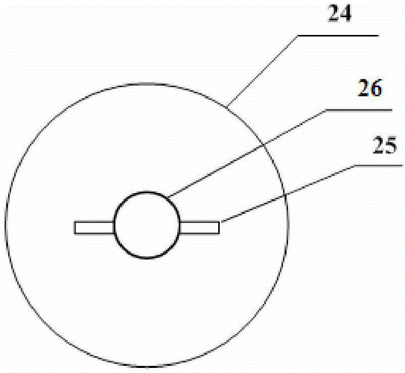 Column type extraction device for pipe bundle multi-channel phase-dispersing and extraction method thereof