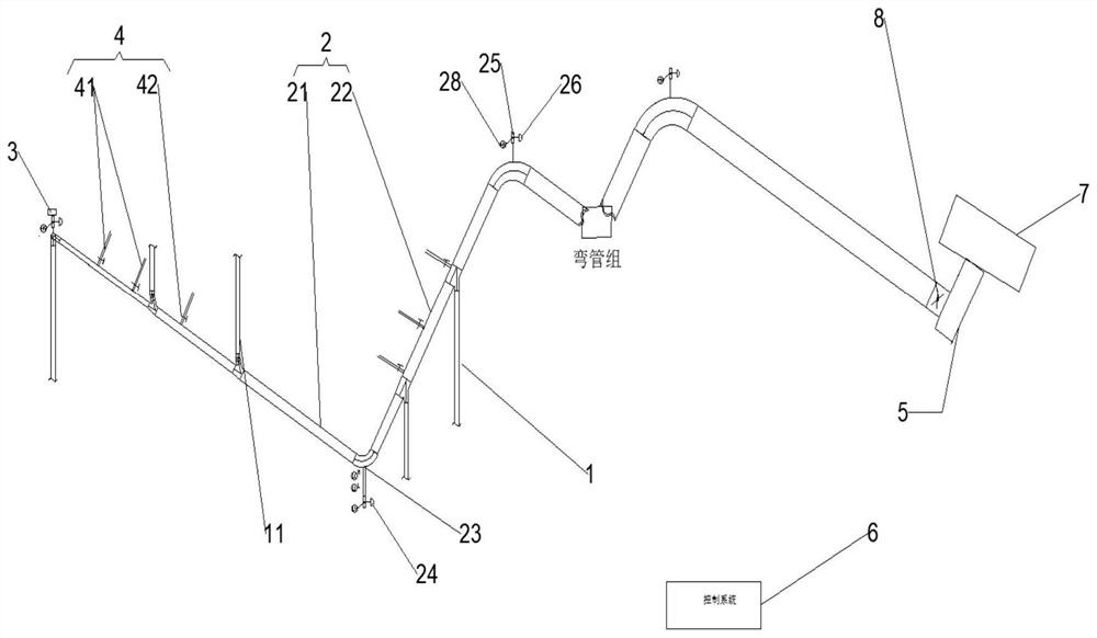 Dust removal system and dust removal process method for preparing acetylene from wet calcium carbide