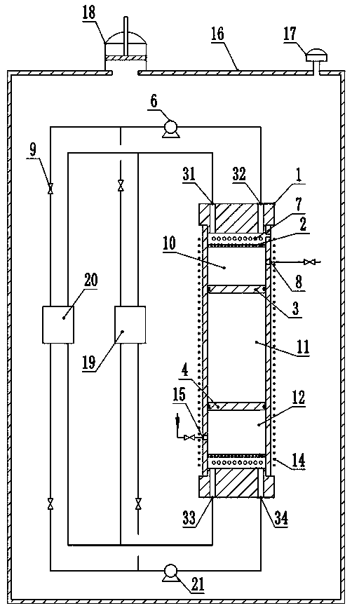 Hydrogen energy power generation system of metal hydrogen storage material