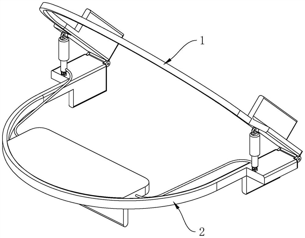 A support instrument for oral medical examination