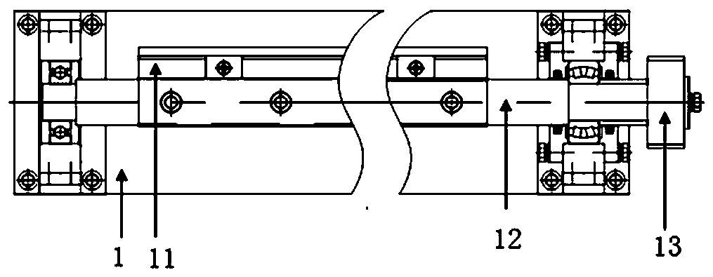 On-spot finish machining device for large equipment base face plate on ship and using method thereof