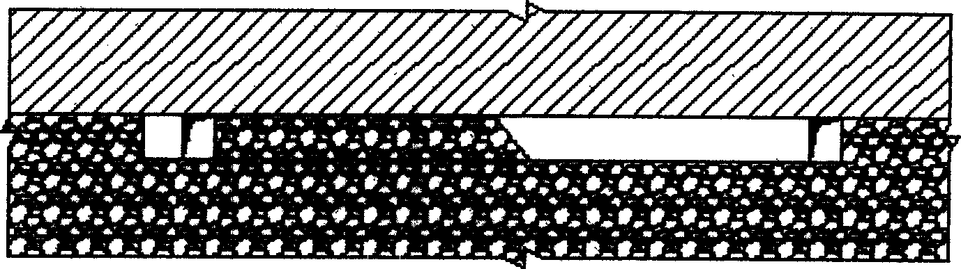 Upward spacing admission passage filling mining method