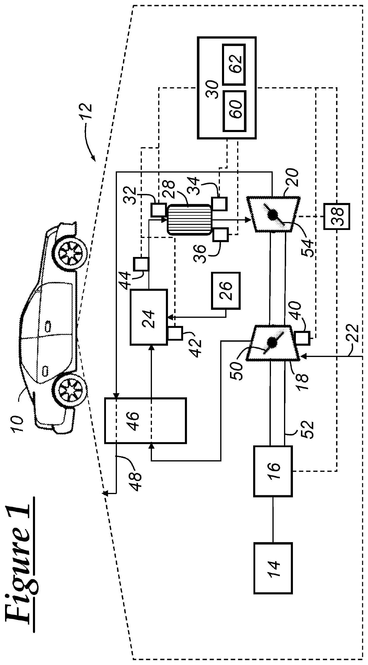 Vehicle microturbine system and method of operating the same