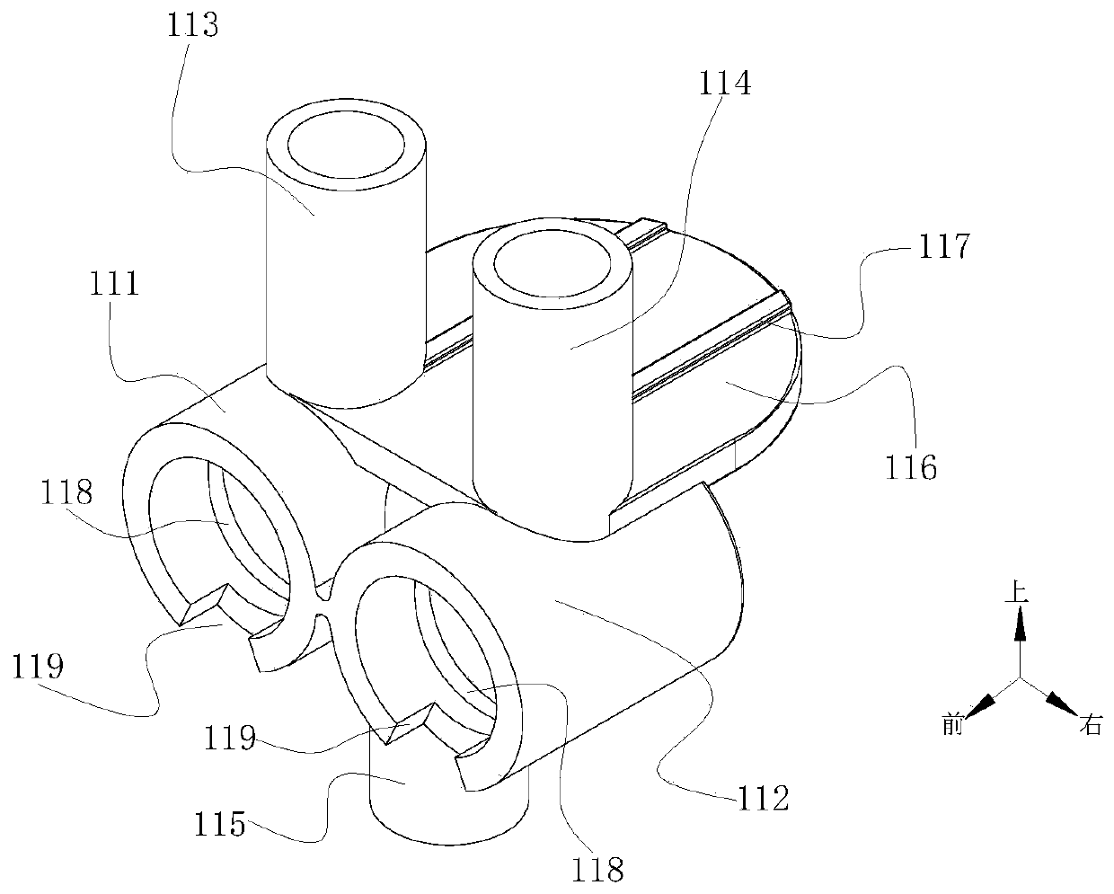 Nutrition pump, infusion device, control valve and liquid control method