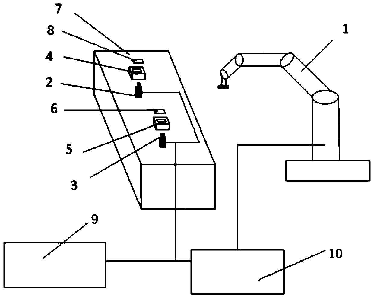 Robot-vision-guided mobile phone flashlight assembling system and method